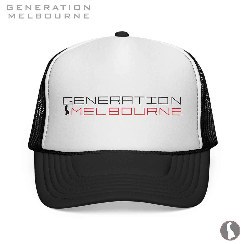Generation Melbourne Original Logo Foam Mesh Trucker Hat