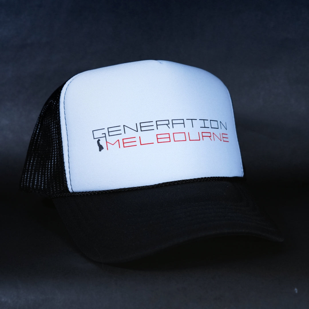 Generation Melbourne Original Logo Foam Mesh Trucker Hat