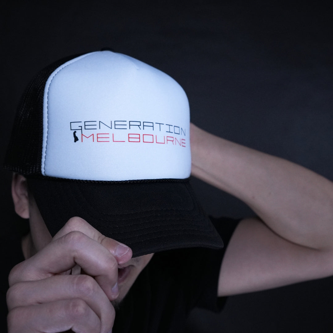 Generation Melbourne Original Logo Foam Mesh Trucker Hat