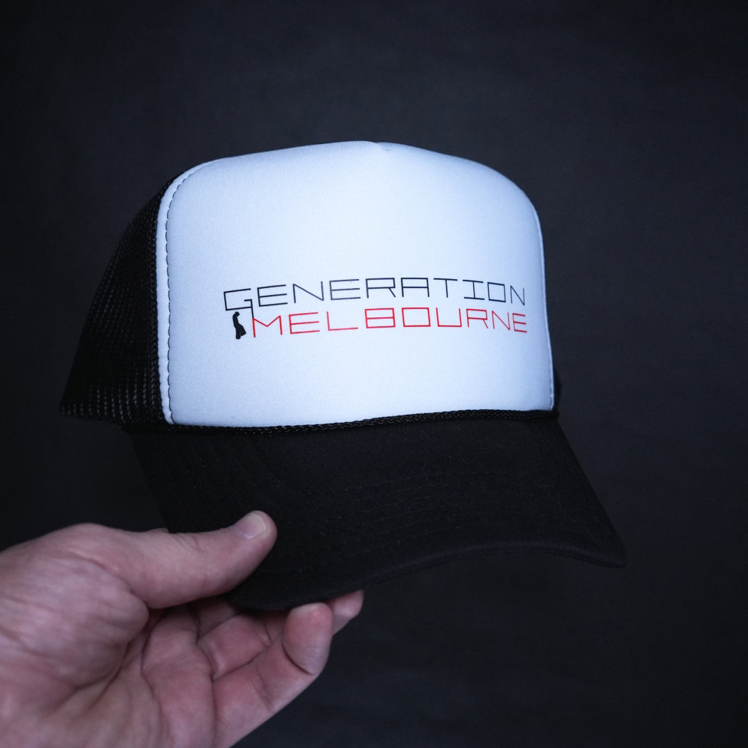 Generation Melbourne Original Logo Foam Mesh Trucker Hat